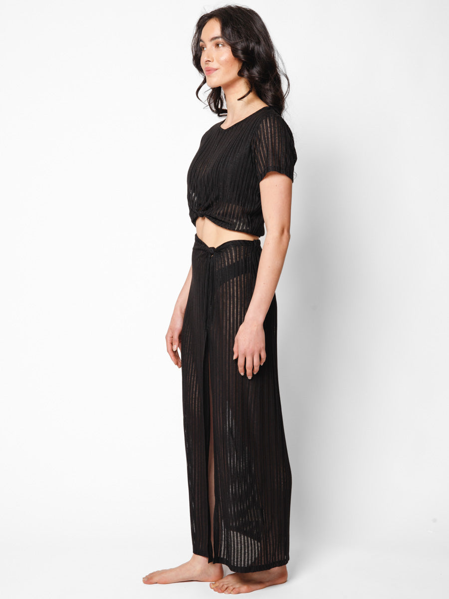 Koy Resort “Tofino” Skirt-Black