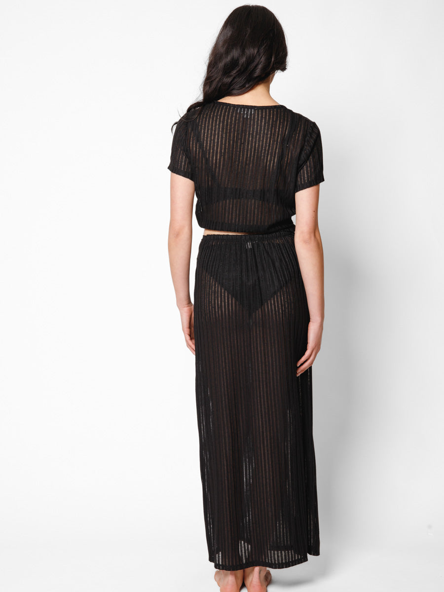 Koy Resort “Tofino” Skirt-Black