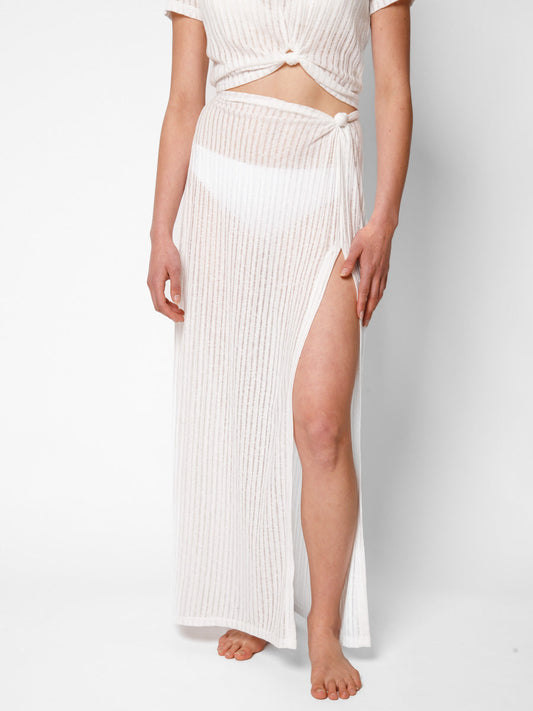 Koy Resort “Tofino” Skirt-White