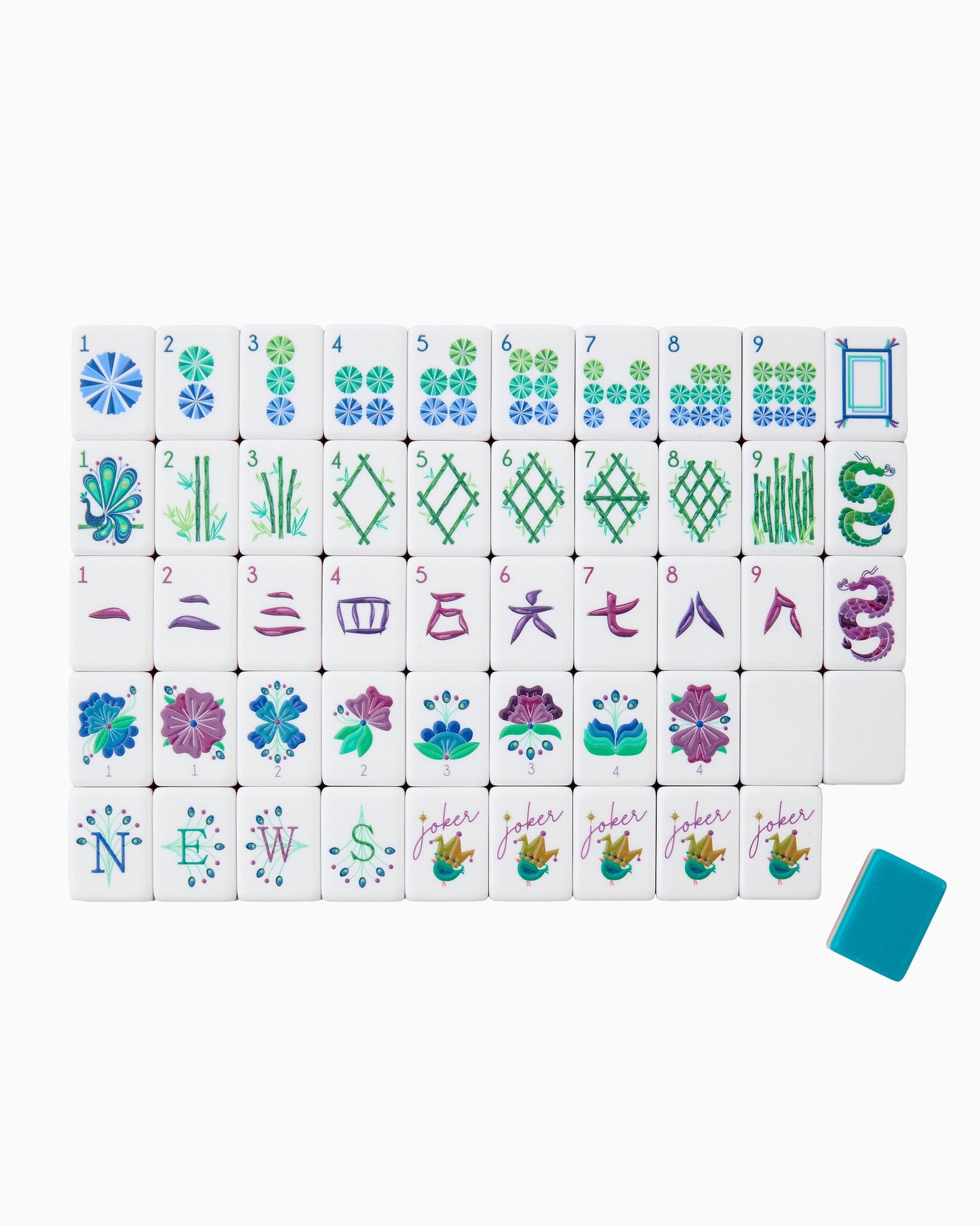 Oh My Mahjong Tiles-Lagoon