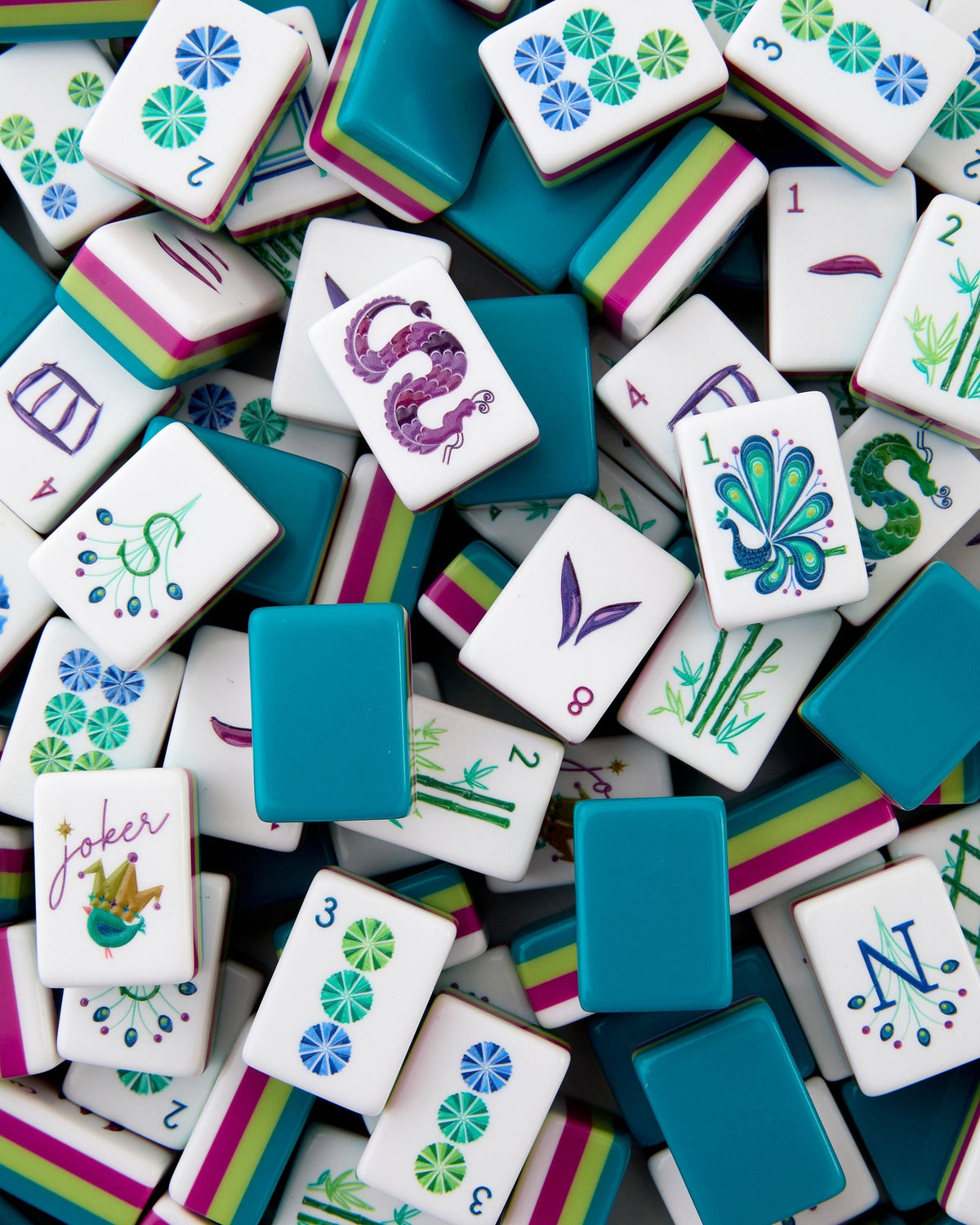 Oh My Mahjong Tiles-Lagoon