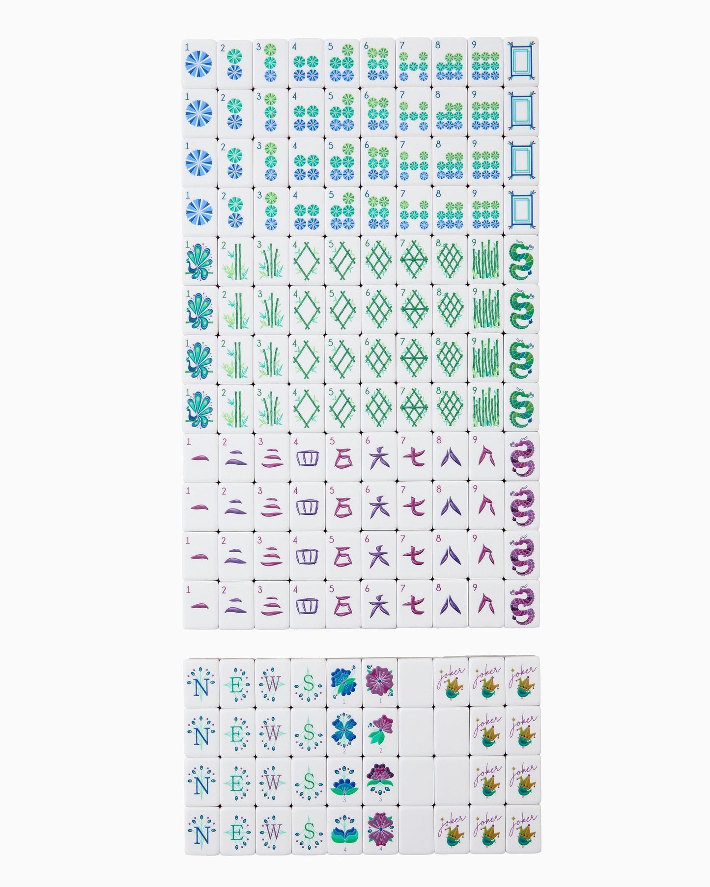 Oh My Mahjong Tiles-Lagoon
