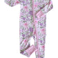 Caden Lane “Lavender Lullaby” Convertible Zip Romper