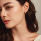 LeMel “Brooklyn CZ” Huggie Earrings
