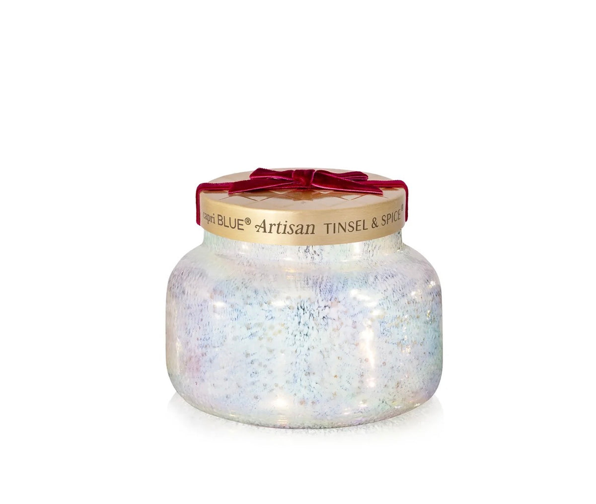 Capri Blue Artisan Winter Bazaar Signature 19oz. Candle-Tinsel & Spice