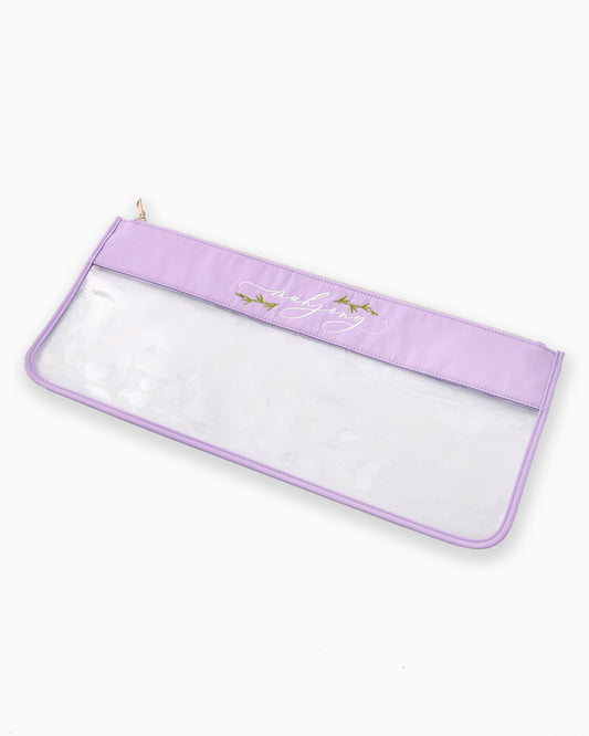 Oh My Mahjong Mahjong Bag-Lilac Script