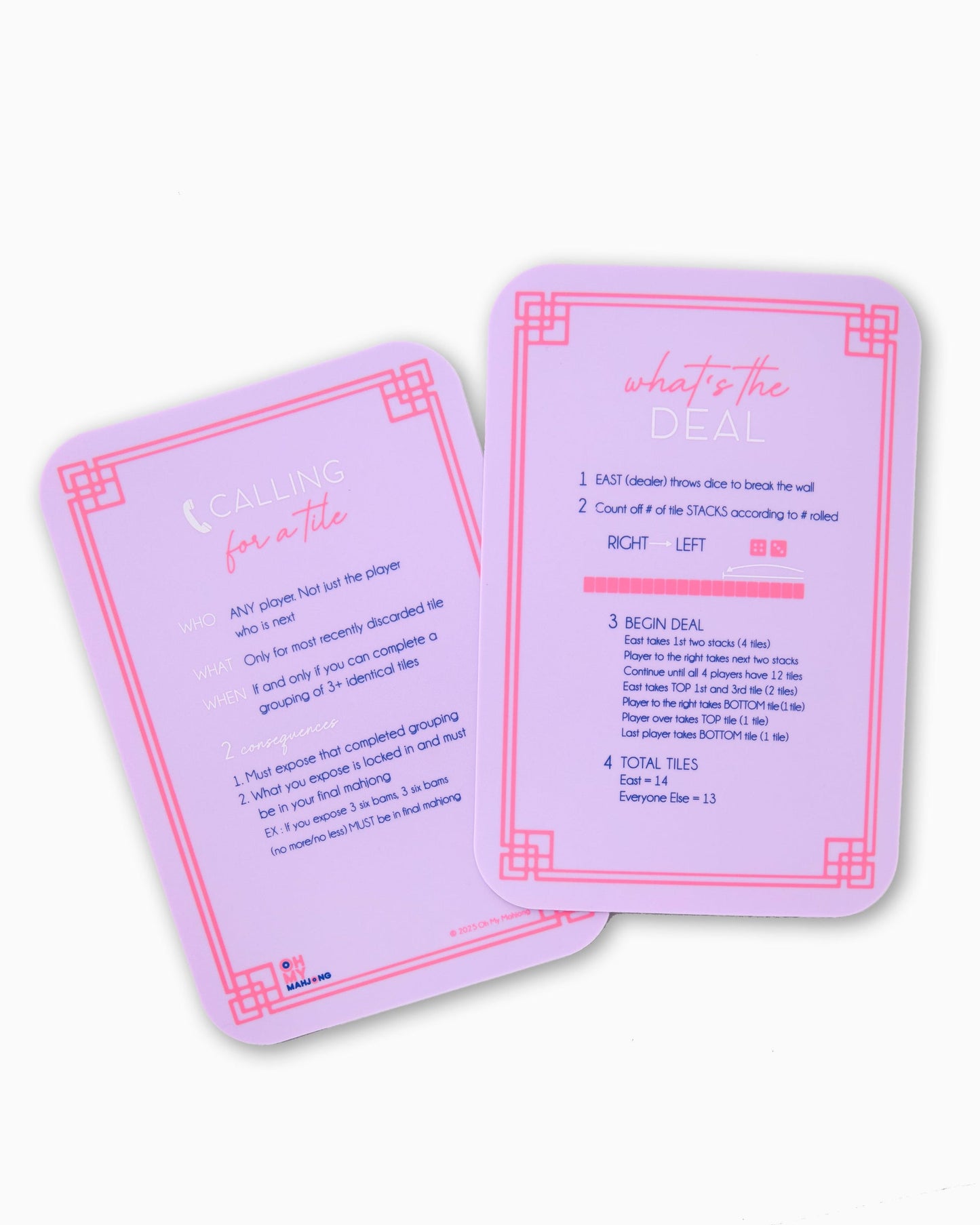 Oh My Mahjong Shufflers-Lilac