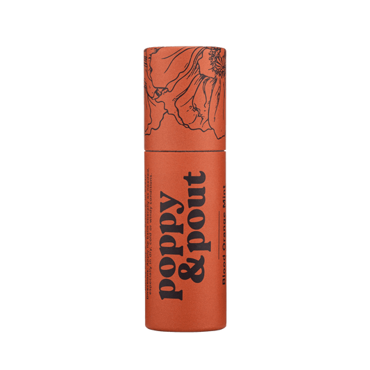 Poppy & Pout Original Lip Balm-Blood Orange Mint
