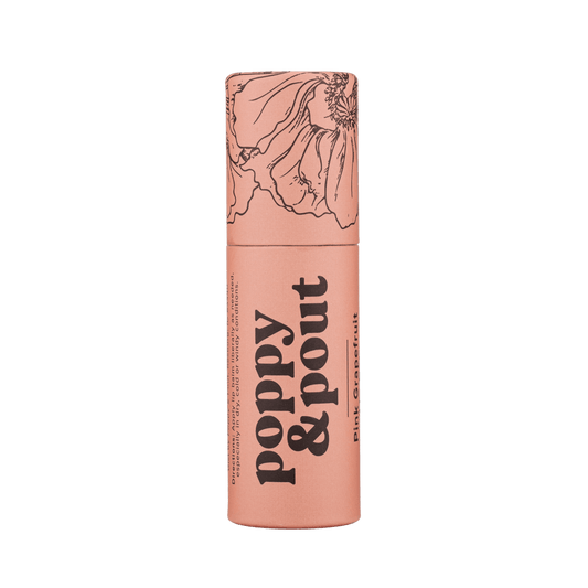 Poppy & Pout Original Lip Balm-Pink Grapefruit