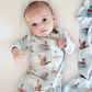 Caden Lane “Little Duckling” Zipper Footie