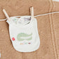 Magnetic Me "Little Lovin" Organic Cotton Reversible Magnetic Bib