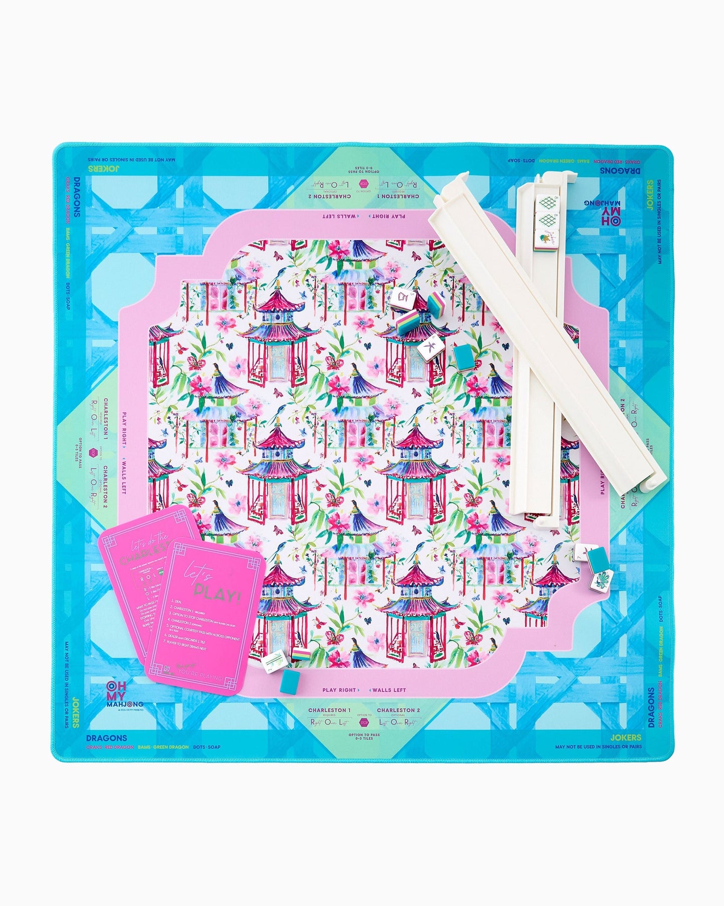 Oh My Mahjong “Lorelei” Mat in Tube