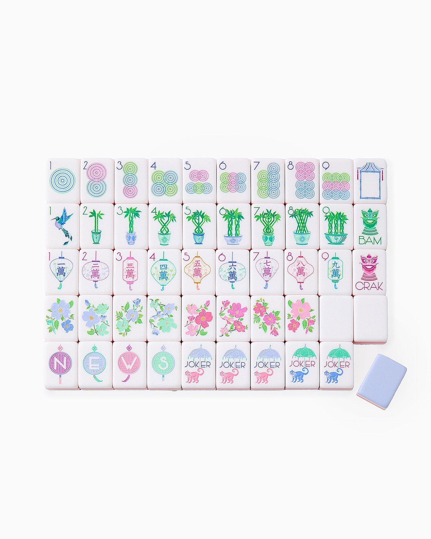 Oh My Mahjong Tiles-Luminaire