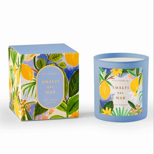 Rifle Paper Co. "Amalfi del Mar" 9.5oz Glass Candle