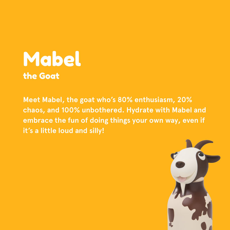 ASOBU Bestie Water Bottle -Goat