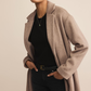 Z Supply Mason Luxe Coat - Smokey