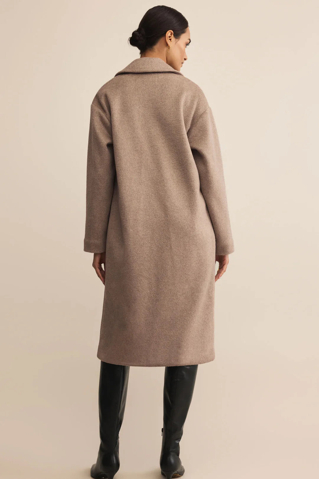 Z Supply Mason Luxe Coat - Smokey
