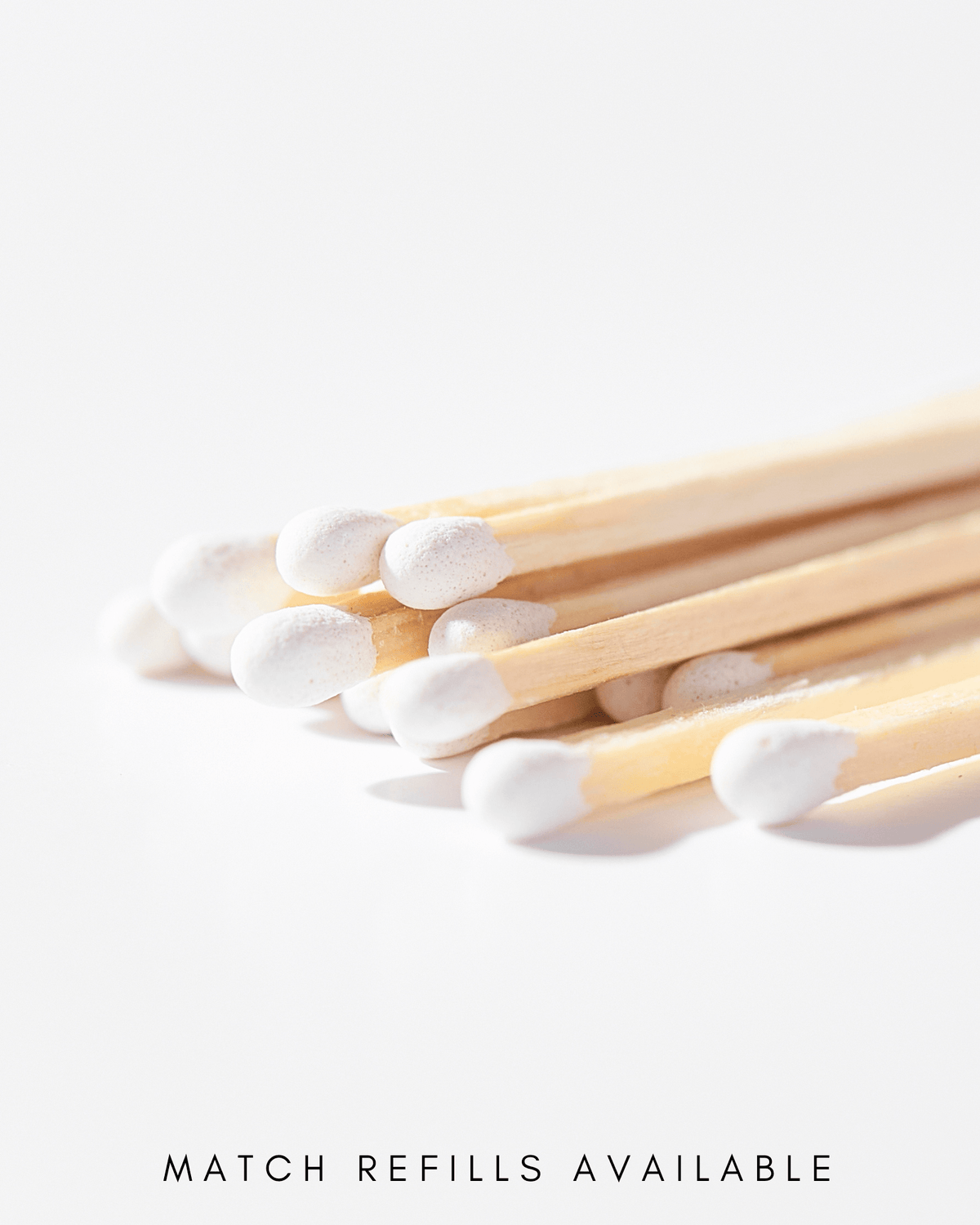 Tart Round Match Striker | White Matches