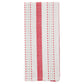 Boston International "Red Stripe & Plaid" Tea Towels -Set of 2