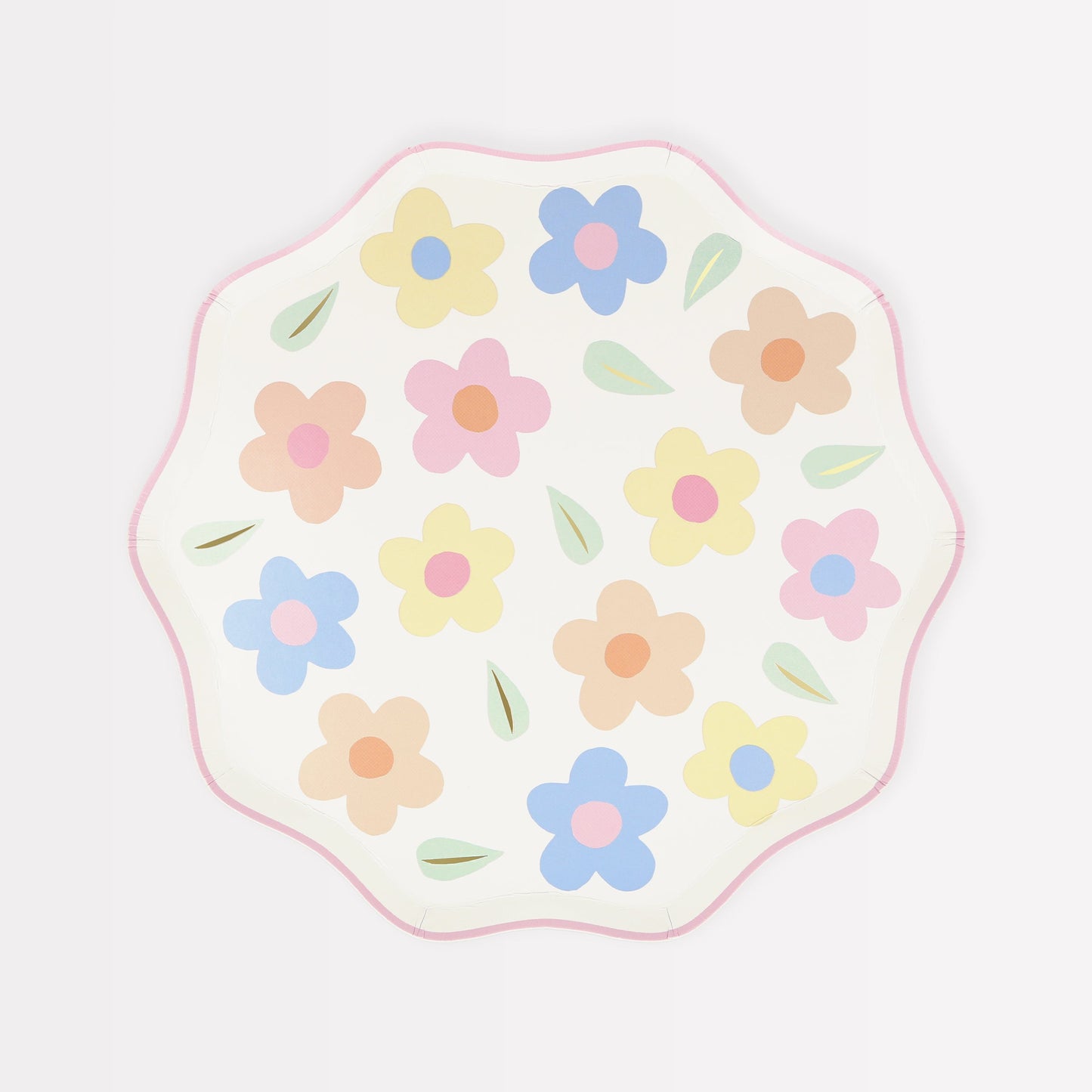 Meri Meri "Happy Flowers" Side Plates (Pack of 8)