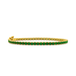 LeMel Emerald CZ Tennis Bracelet-7”
