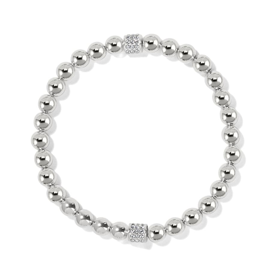 Brighton Meridian Petite Stretch Bracelet-Silver