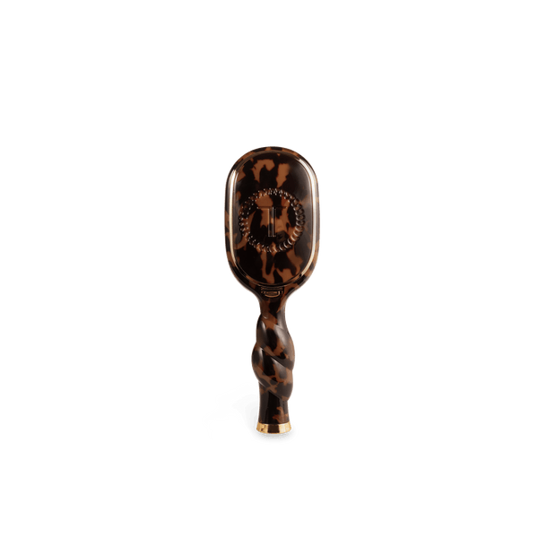 Teleties Mini Sized Detangler Hair Brush for Medium Hair – Tortoise
