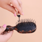 Teleties Mini Sized Detangler Hair Brush for Medium Hair – Tortoise