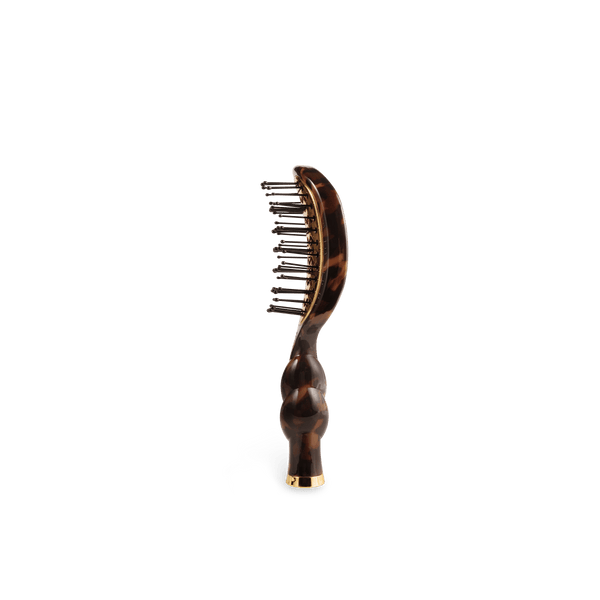 Teleties Mini Vented Hair Brush - Tortoise