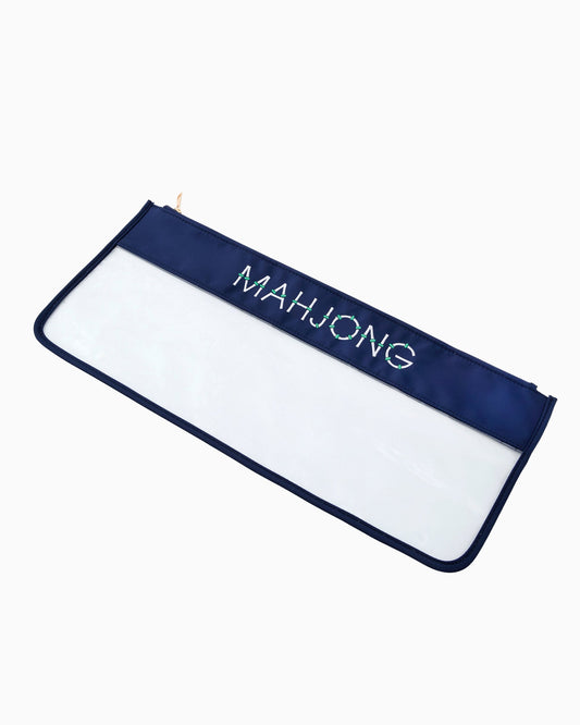 Oh My Mahjong Mahjong Bag-Navy Bamboo