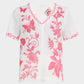 Johnny Was V-Neck Tie Back Blouse-Alycia (Ecru)