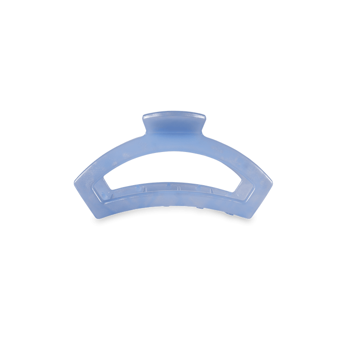 Teleties Classic Tiny Open Hairclip-Blue Lagoon
