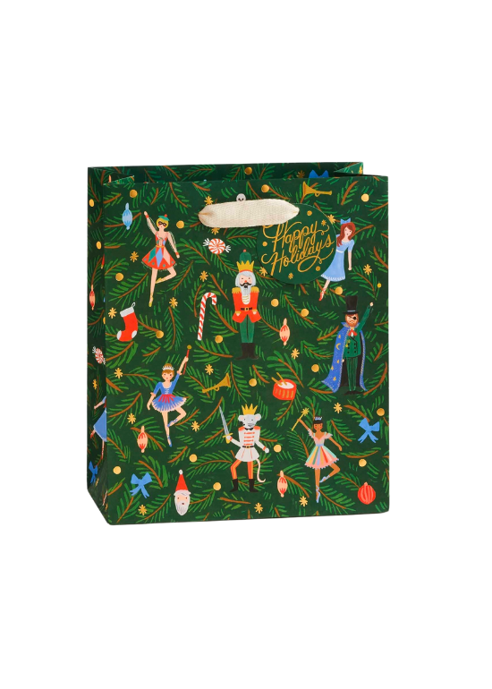 Rifle Paper Co. “Nutcracker” Gift Bags - Available in 4 Sizes