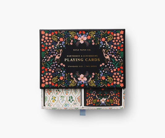 Rifle Paper Co. "Luxembourg" Playing Card Set