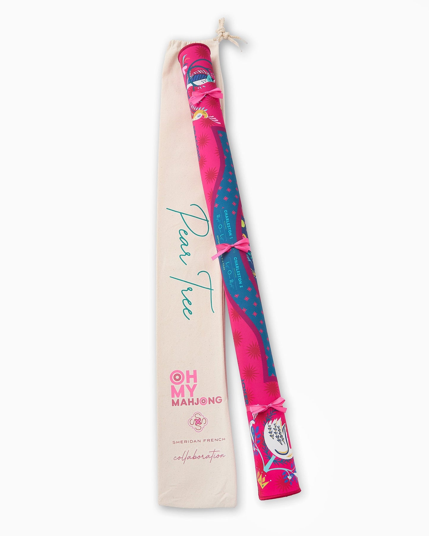 Oh My Mahjong Mahjong Mat-Pear Tree x Sheridan French