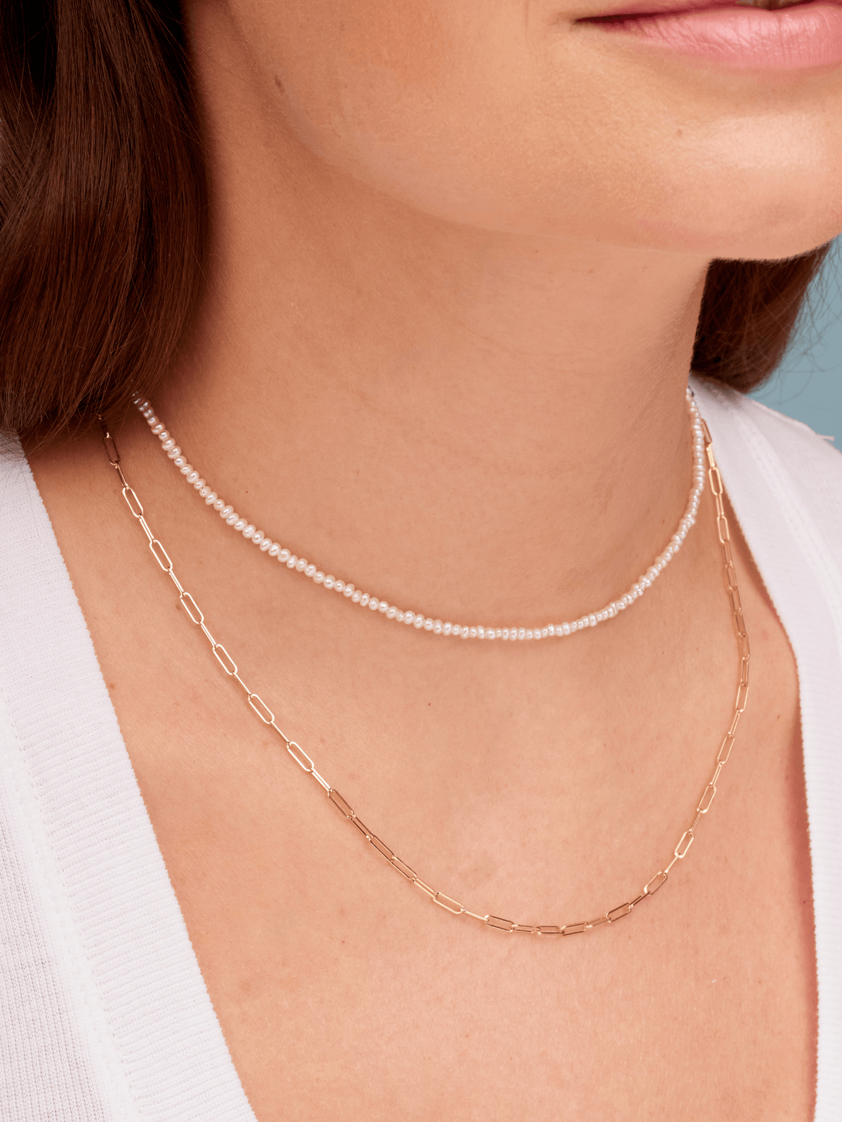 LeMel Pearl Beaded Necklace