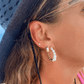 LeMel Sydney Pearl Hoop Earrings