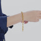 Julie Vos Cheval Paperclip Link Bracelet- Gold