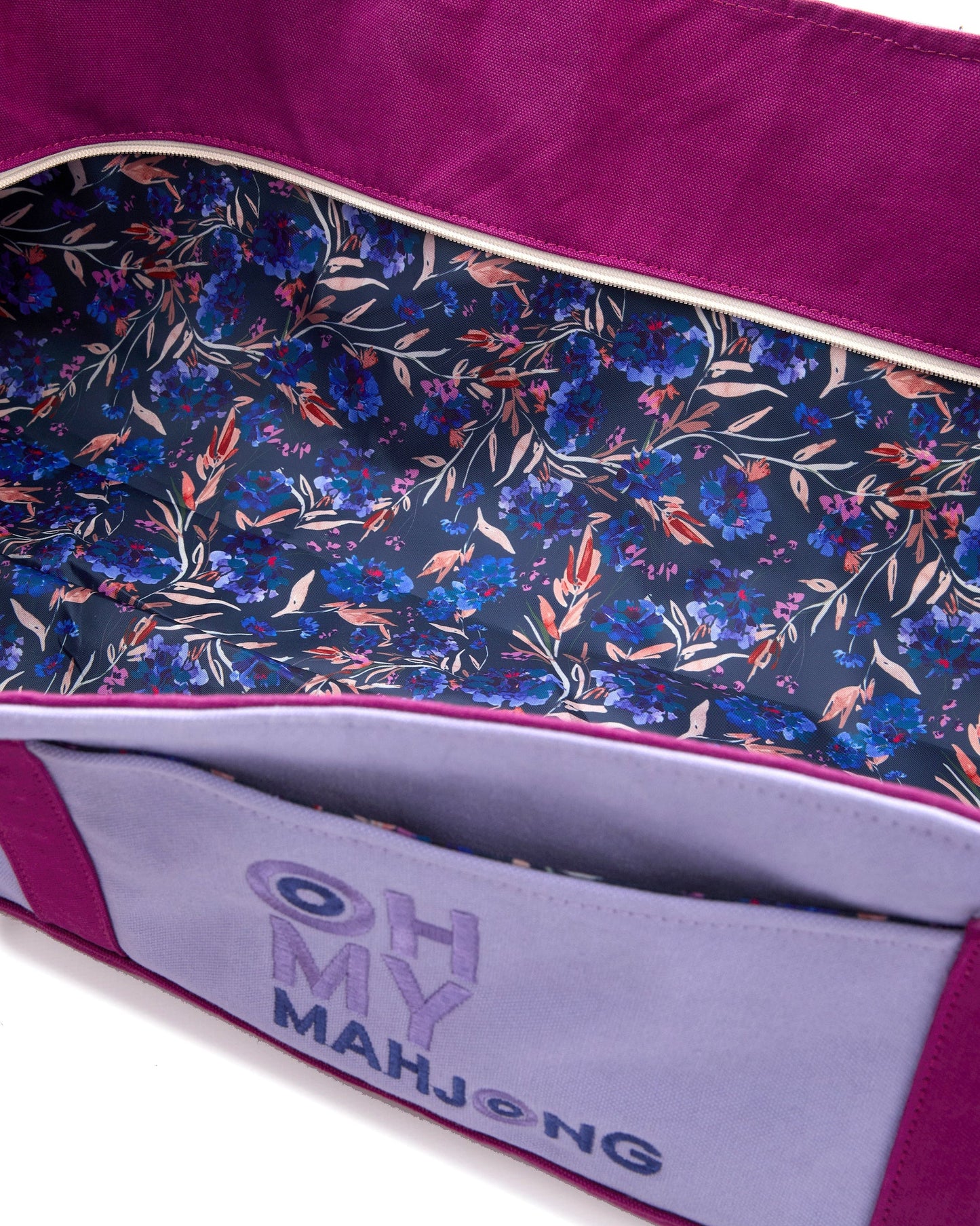 Oh My Mahjong Mat Storage Bag-Purple