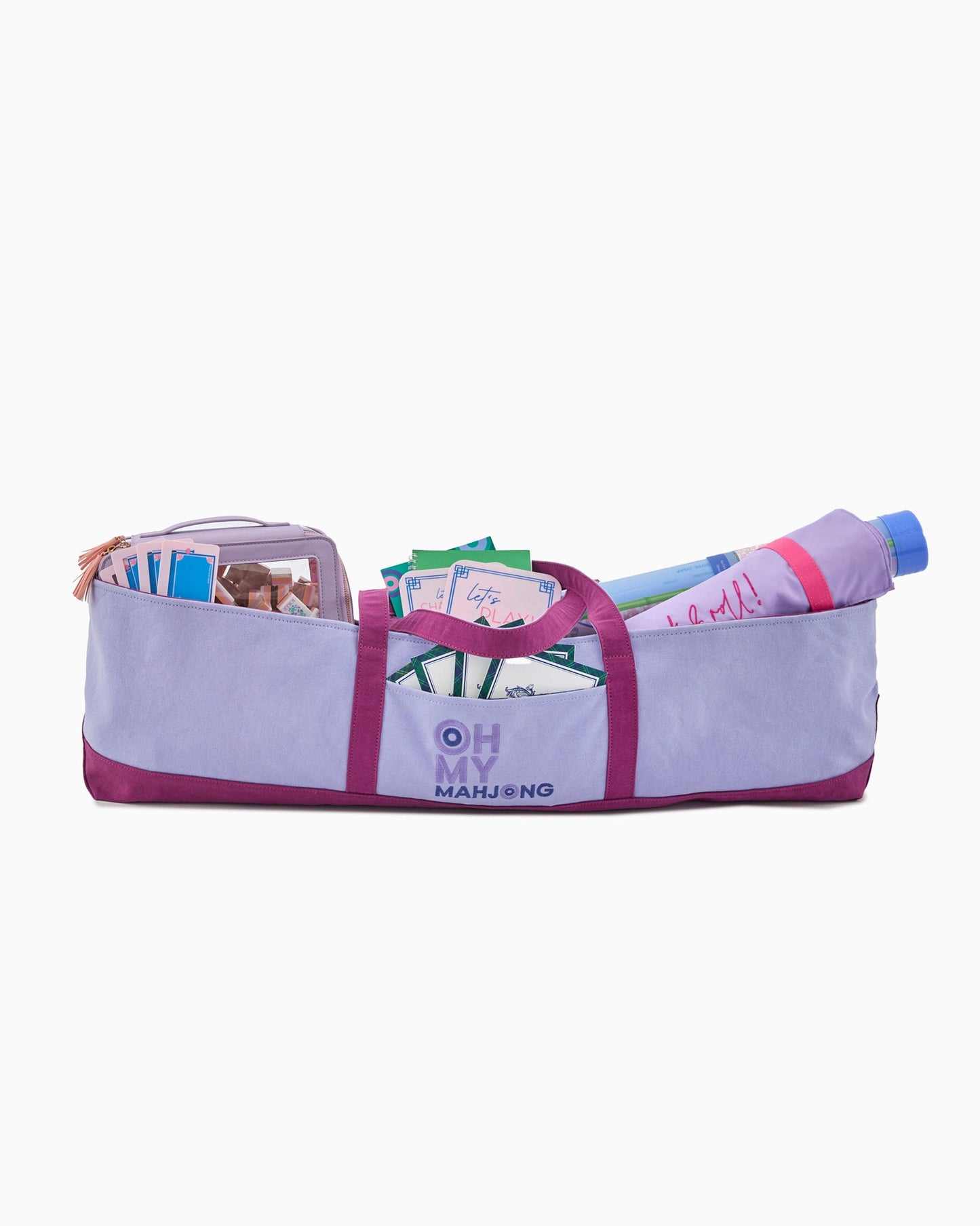 Oh My Mahjong Mat Storage Bag-Purple