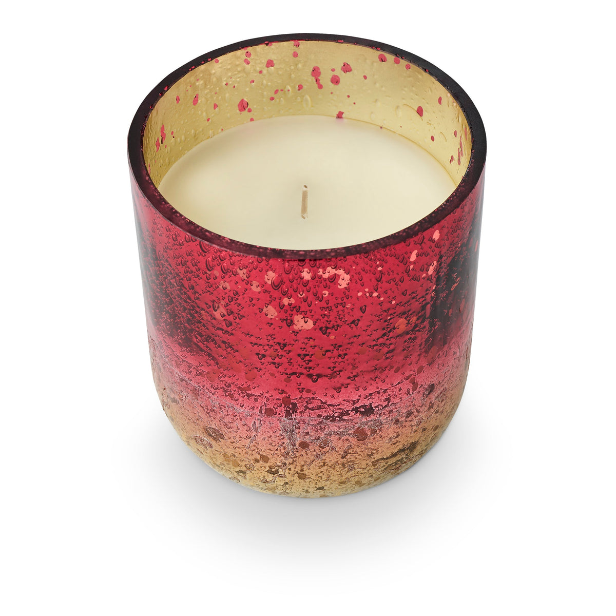 Illume Small Radiant Glass Candle-Cranberry Currant