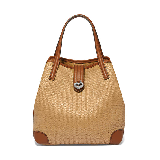 Brighton Athena Straw Large Tote-Luggage