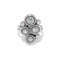 Brighton Constella Cluster Ring-Silver/Clear