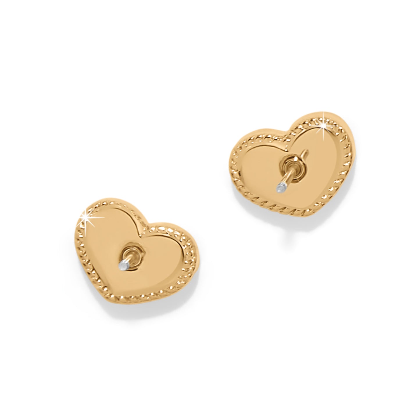 Brighton Illumina Celeste Heart Post Earring-Gold