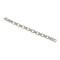 Brighton Mosaic Two-Tone Links Bracelet-Silver/Gold