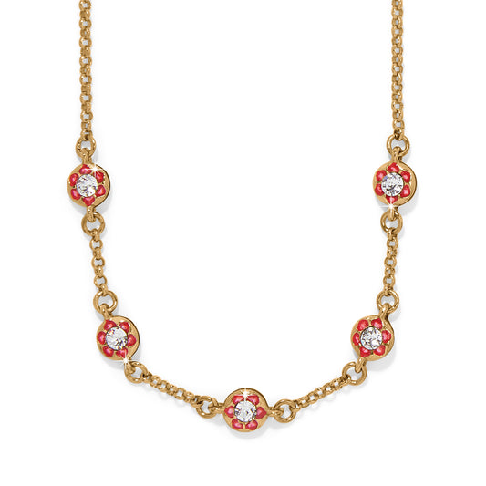 Brighton Sydney Poppy Short Necklace-Gold
