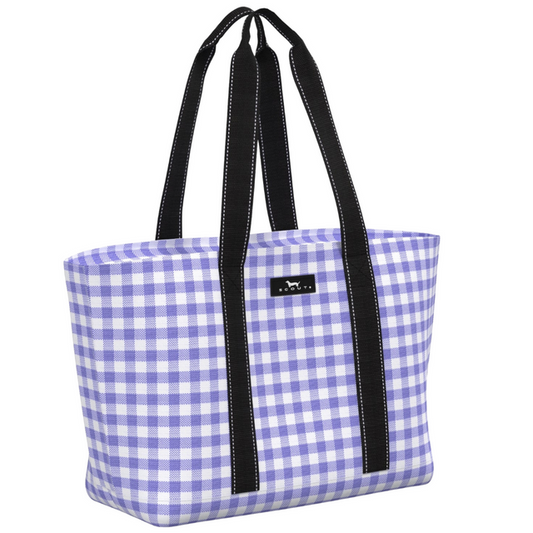 Scout Bags "Out N About" Shoulder Bag-Amethyst & White