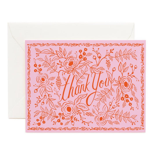 Rifle Paper Co. "Rosé" Thank You Card