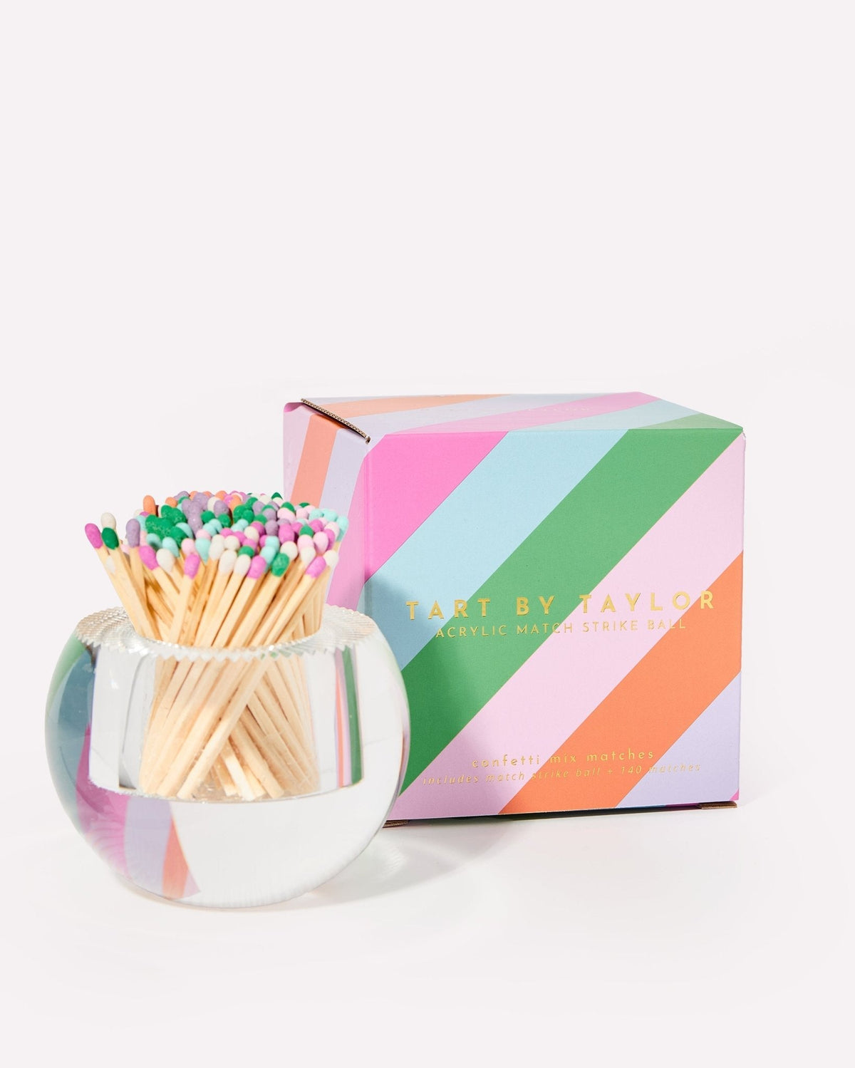Tart Round Match Striker | Confetti Matches