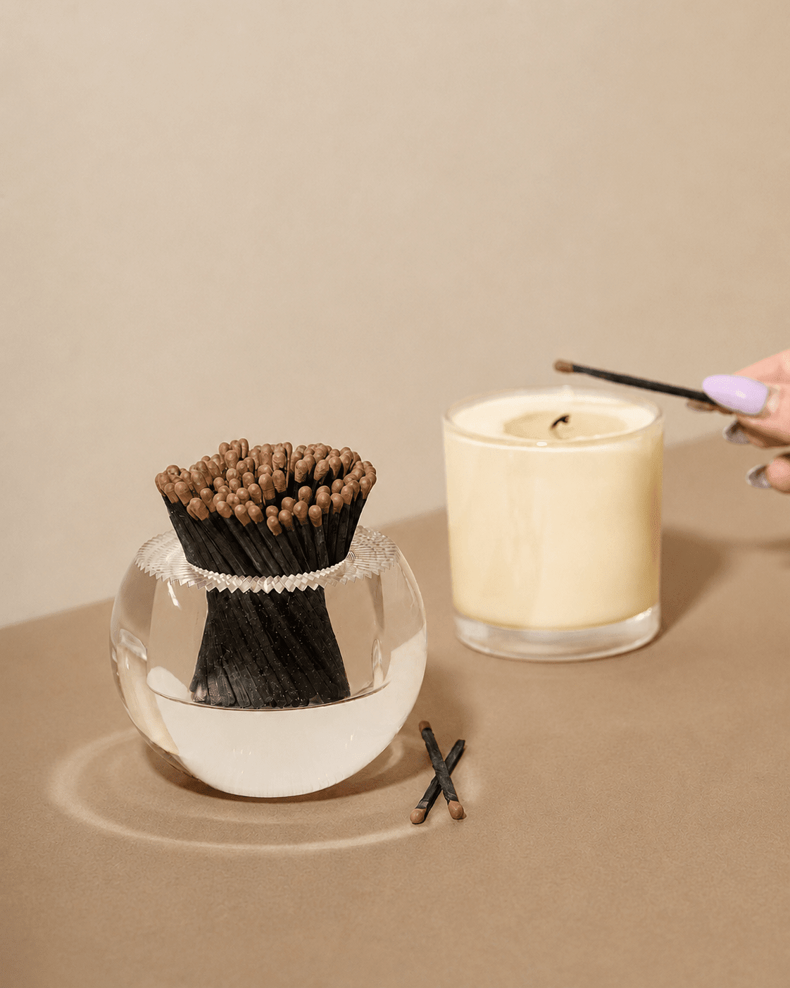 Tart Round Match Striker | Espresso Matches